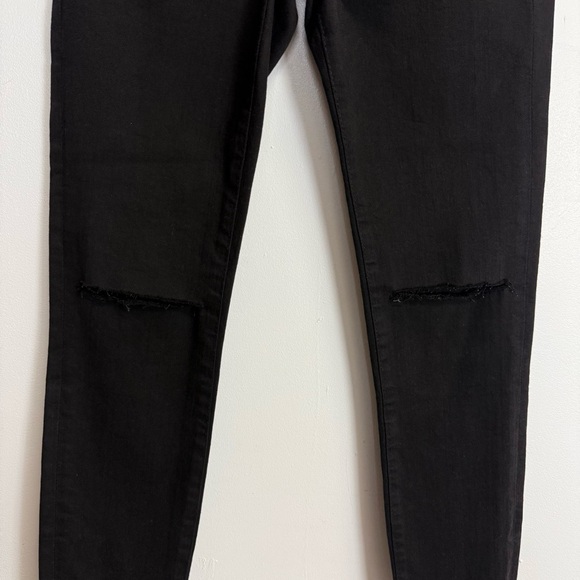 Frame Le High Skinny Crop Jeans Womens 24 Black NWT - Picture 3 of 14